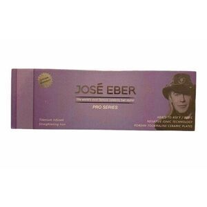 Jose Eber Professional Series Ionic Straightening Iron 1 Inch Floating Plate